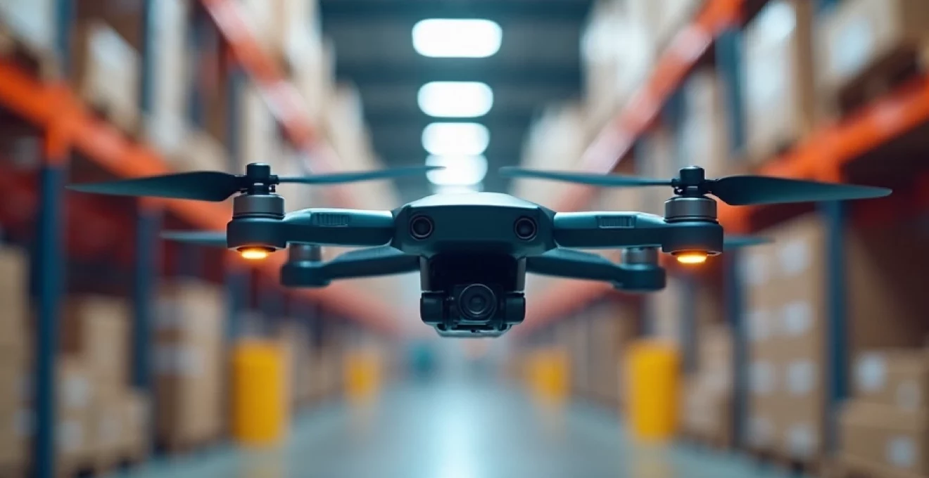  drones de inventario